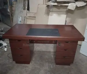 Office Desk:Executive 1200mm Directors Mahogany Work Table