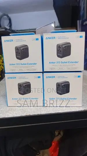 Anker 312 Outlet Extender 30w With 3 Usb Ports