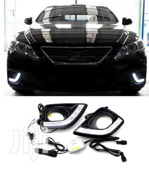 LED Fog Covers With Dimmer: For Toyota Mark X: Yr2010+