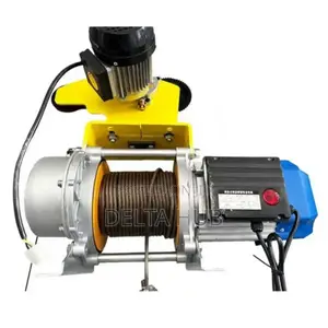Speed 14m/Min 220v Strong Single Phase Cdk 1500kg Winch