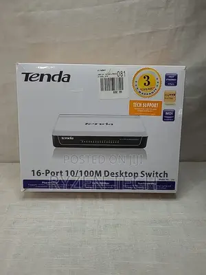 Tenda 16 Ports Switch 10/100