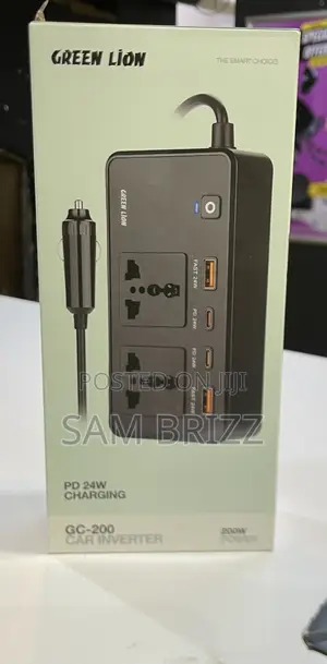 Green Lion Gc -200 Car Inverter 200w Power