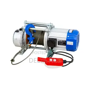 750-1500kg Electric Wire Rope Winch With Aluminum Shell