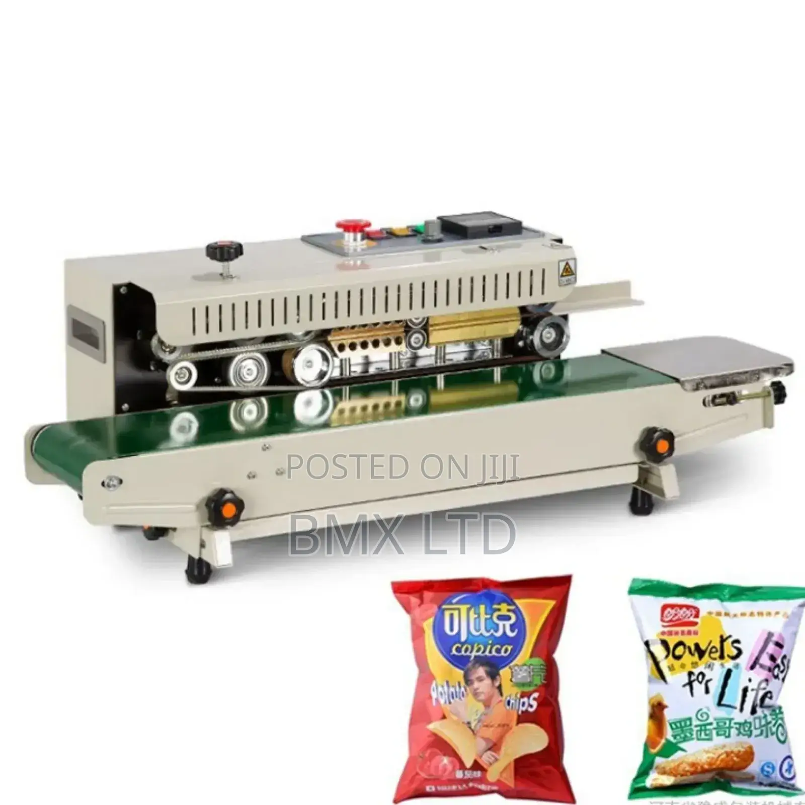 Hardworking Continuous Sealing Machines Working With Foilbag