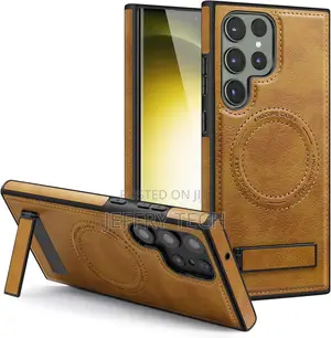 Lunivop Samsung Galaxy S24 Ultra Case Leather With Magsafe