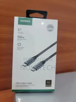 Ugreen Usb Type-C 3.1 Gen2 5a 100w Power 1m Usb-C Cable