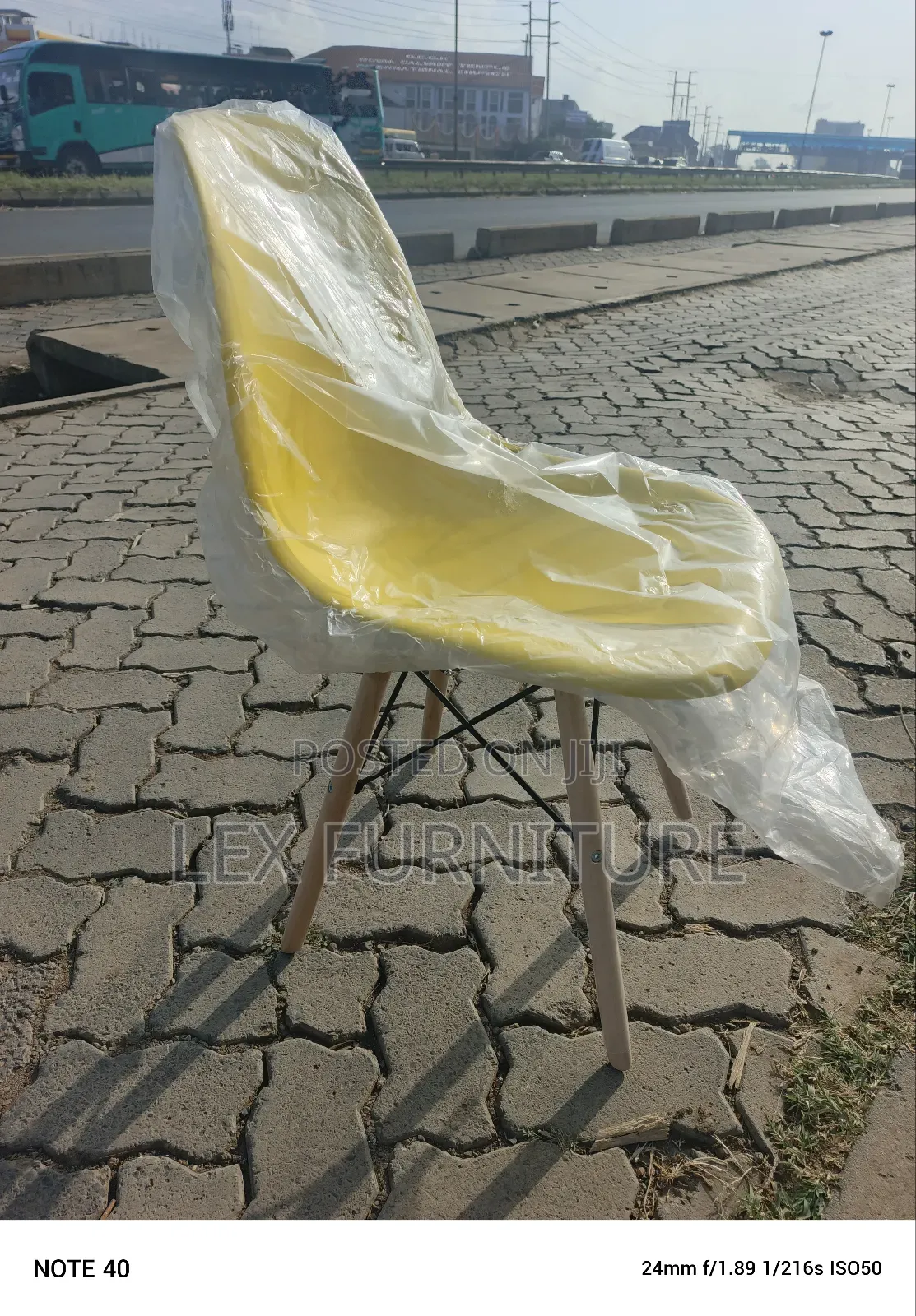 Yellow 6f Eames Chair