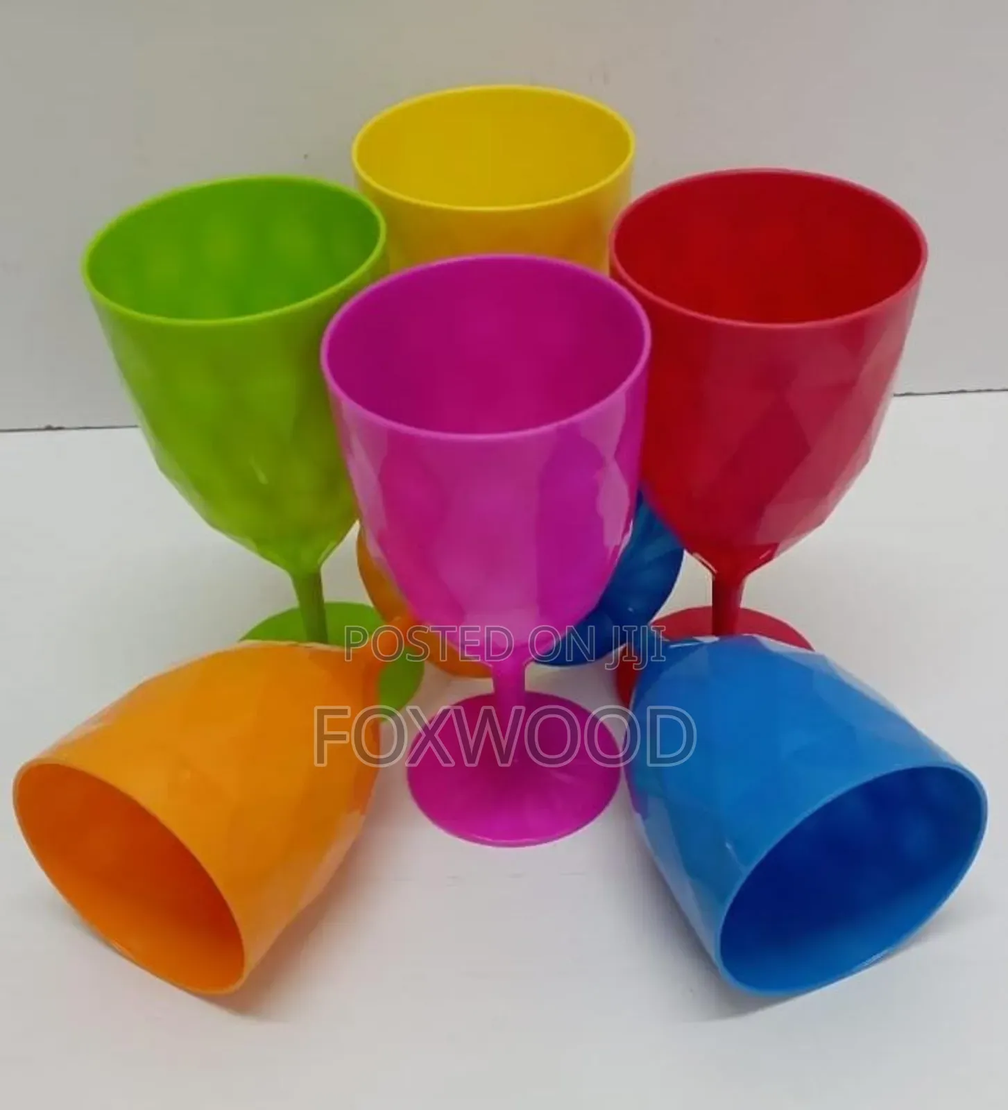Wine Glass Plastic 6pcs