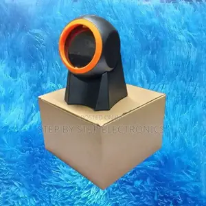 Easy Operation 1d/2d Desktop Round Usb Wired Barcode Scanner