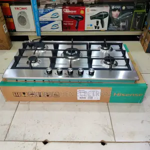 *Hisense Built-in Hob 5 Burner, 1wok Burner. 90cmx60cm