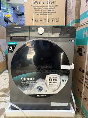 Hisense 12kg Wash and Spin 
Washing Machine