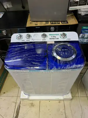 Hisense Washing Machine 11kg Twin-Tub 
Wsrb113w
