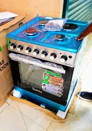 Syinix 3g+1e 60 By 60 Standing Cooker With Electric Oven