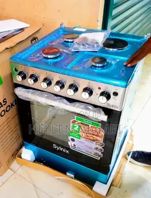 Syinix 60×60 Standing Cooker 3g+1e With Electric Oven