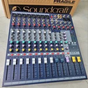 8 Channels Sound Craft Proffesional Mixer Usb/Bluetooth