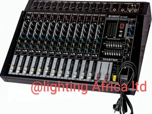 Proffesional Yamaha 12 Channels Powered Mixer (Usb/Bt/Mp3/Aux/Phone)