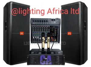 12 Channels Plain Mixer + Crest Audio Ca12 (2)Full Range JBL