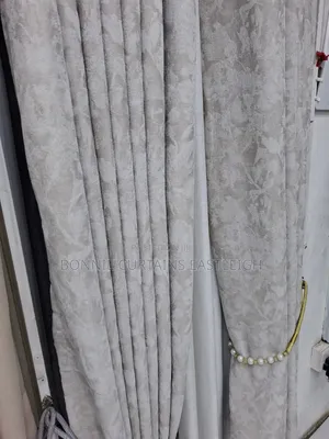 Blue Curtains and Sheers