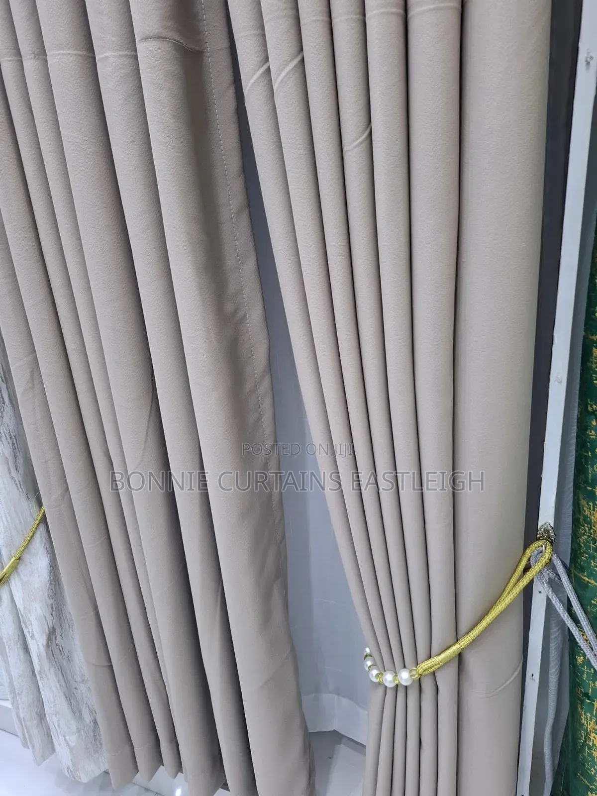 Blue Curtains and Sheers