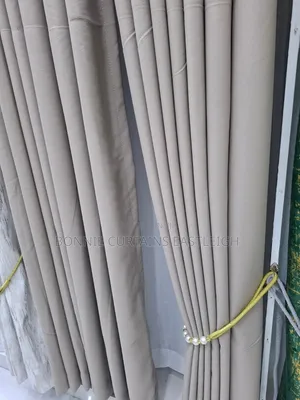 Blue Curtains and Sheers