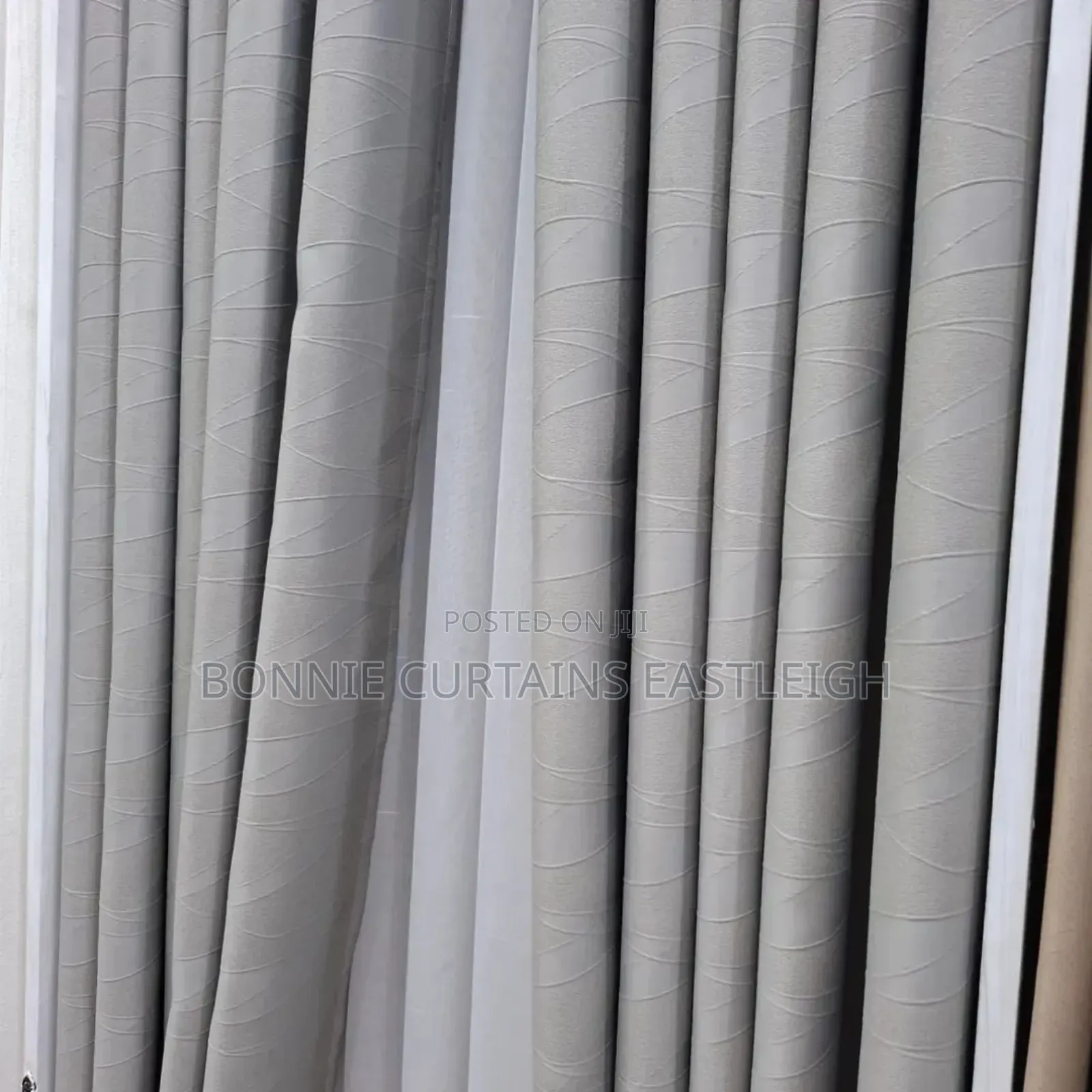 Blue Curtains and Sheers
