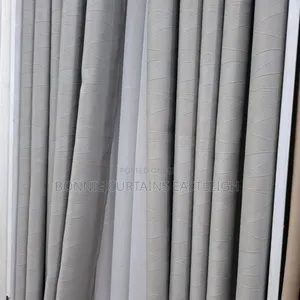 Blue Curtains and Sheers