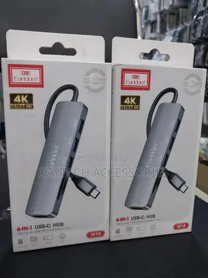 Earldom Hdmi Usb 6-in-1 Hub Adapter With Hub 3xusb 3.0
