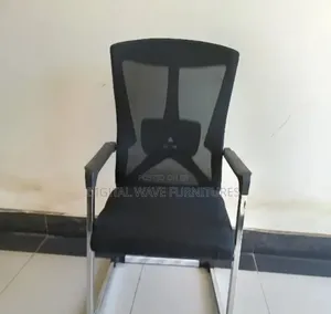 Ergonomic Visitor Waiting Chair Black Tf5