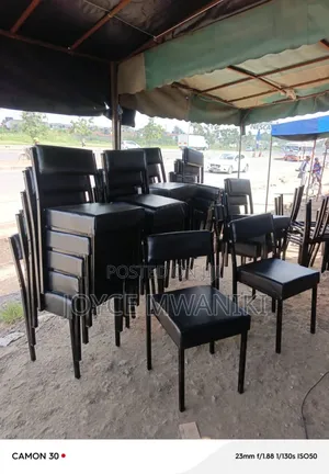 Caterina Leather Black Chairs or Office Chairs