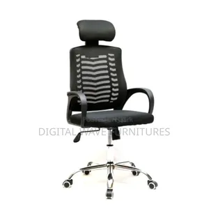 High Back Ergonomic Headrest Office Chair Swivel