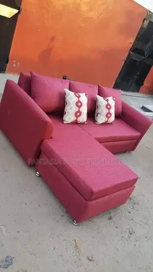 5-Seater L-Shaped Sectional Sofa + Chaise Lounge