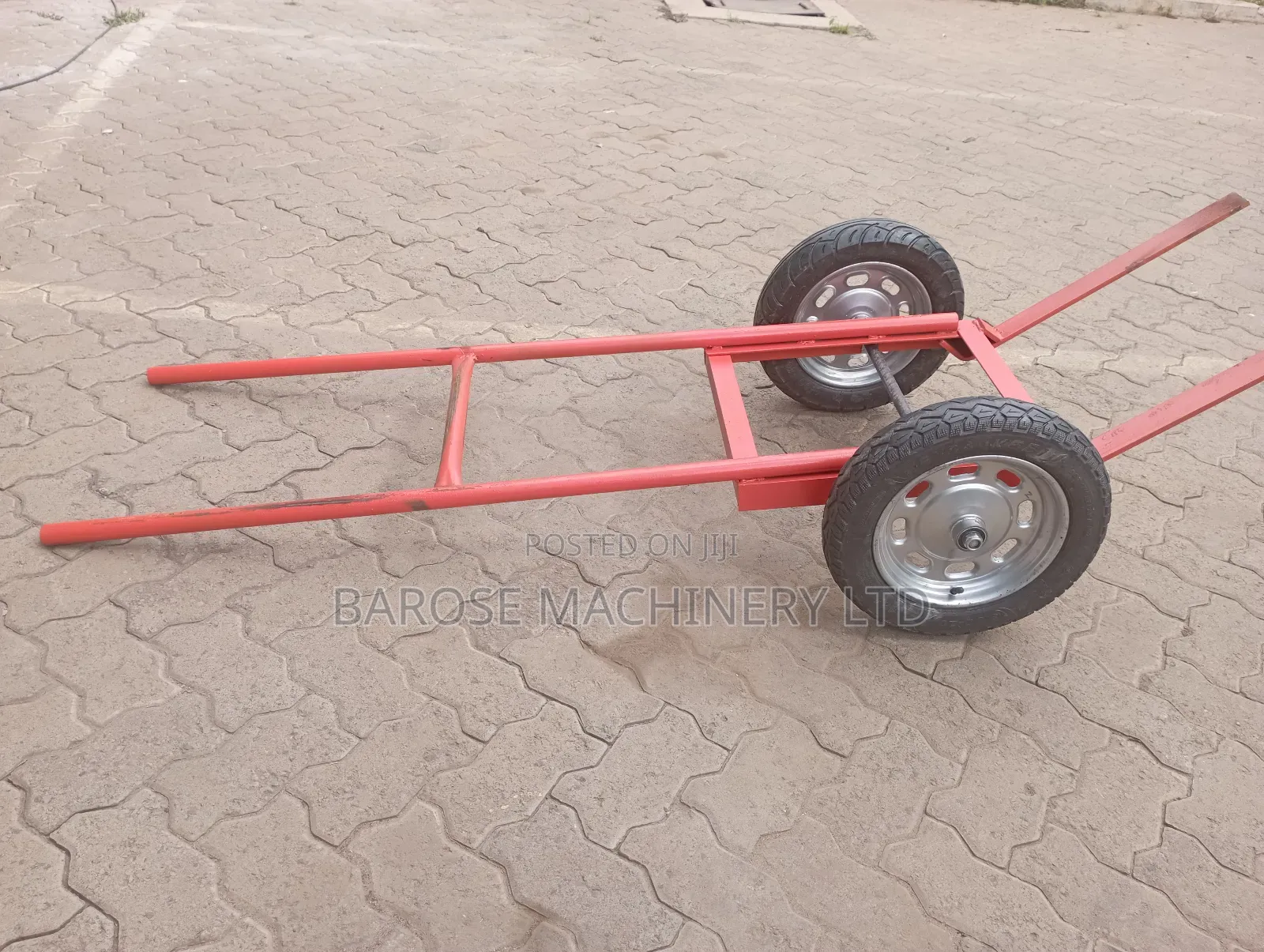 Block Machine Hand Trolley