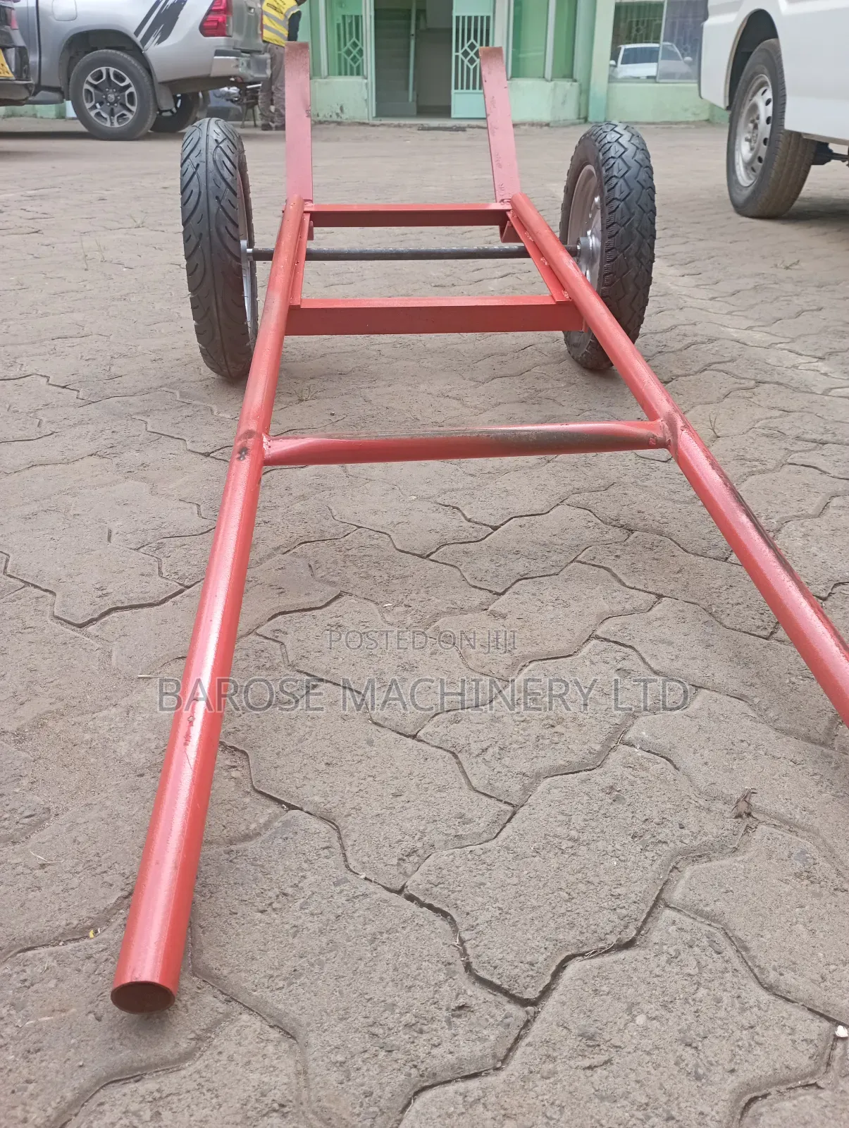 Block Machine Hand Trolley