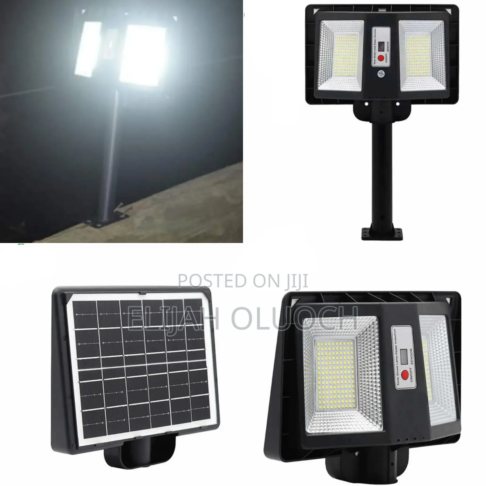 Solar Double Side Street Lamp
Rainproof