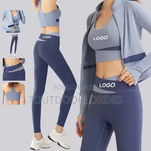 3-Piece Workout Set Gym Yoga Set