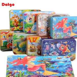 60 Pc Cartoon Theme Wooden  Puzzle