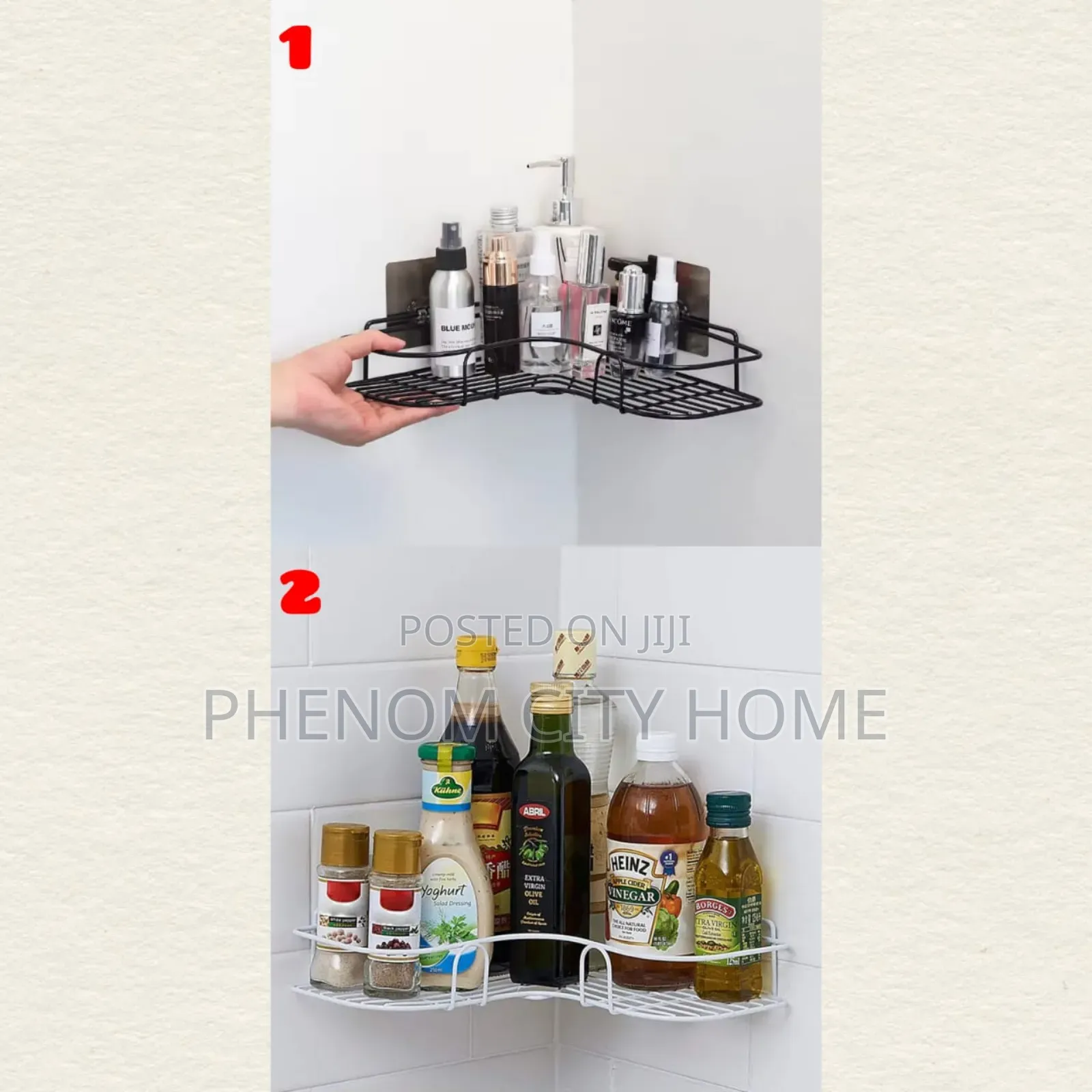 Single Corner Shelf/Shower Caddy