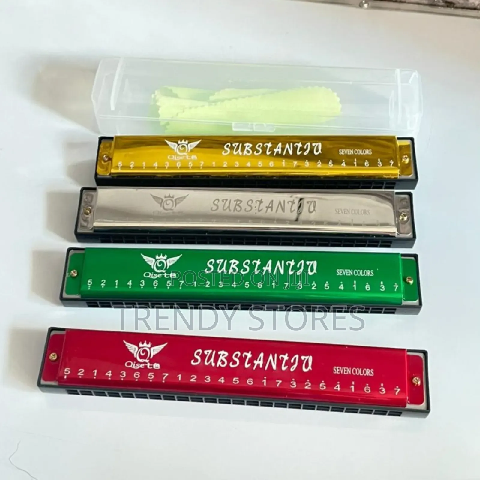 24 Holes Metallic Harmonica
