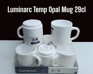 *Set Of 6 Luminarc 29cl Cups Brand New