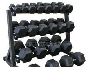 10 Kg *Hexagon Dumbbells