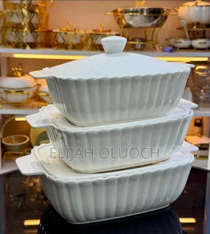 3 Pieces Set Ceramic Dishes