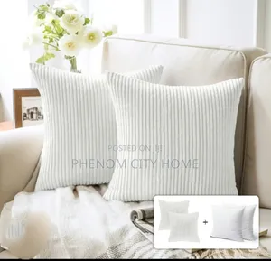 White Velvet Throwpillow Covers Available