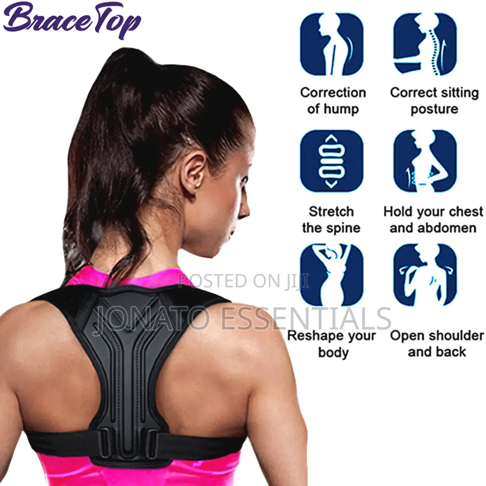 Adjustable Back and Shoulders Posture Corrector