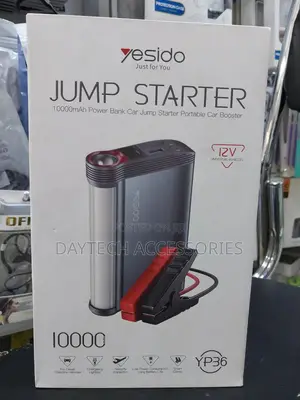 Yesido Jump Starter 10000mah Power Bank Car Battery Booster