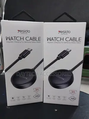 Yesido Type-C Wireless Magnetic Samsung Watch Charger Black