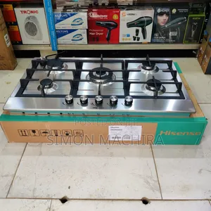 Hisense Built-in Hob 5 Burner, 1wok Burner. 90cmx60cm