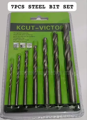 7-piece Steel Drill Bit