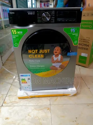 Syinix Fully Automatic 8kg Front Load Washing Machine