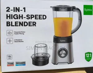 Synix 2 In1 Blender High Speed