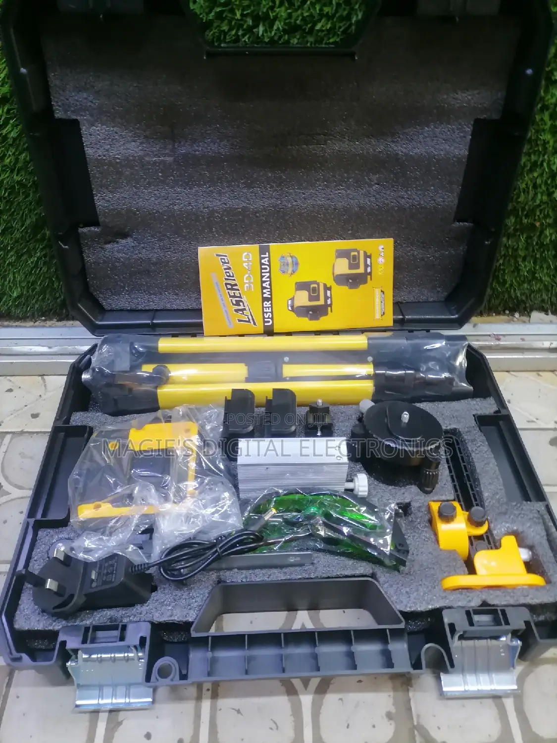 High Standard 3d ~4d Cordless Laser Level